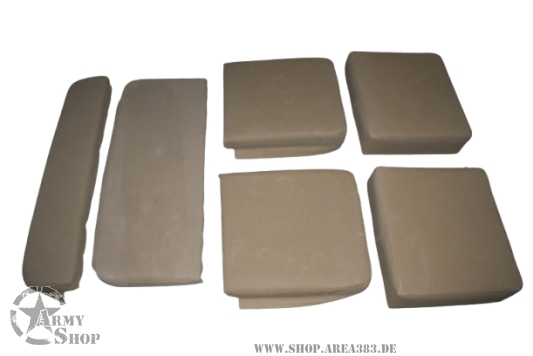 Canvas set of seat cushions Willys M38A1