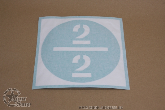 Stencil adhesiv 2/2    circle 18 cm