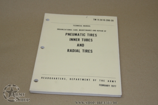 TM MAINTENANCE AND REPAIR OF. PNEUMATIC TIRES