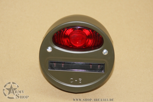 6v Rear Stop Light Complete Unit