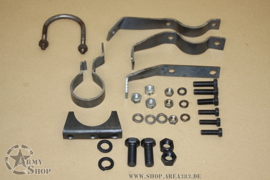 KIT FIXATION ECHAPPEMENT DODGE 4X4/6X6