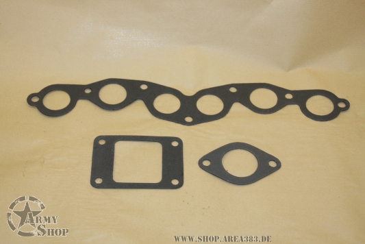 Manifold Gasket Set, Intake and Exhaust  Willys MB