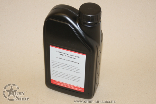 1 Liter SAE 30 Monograde Engine Oil HDS   First Refining