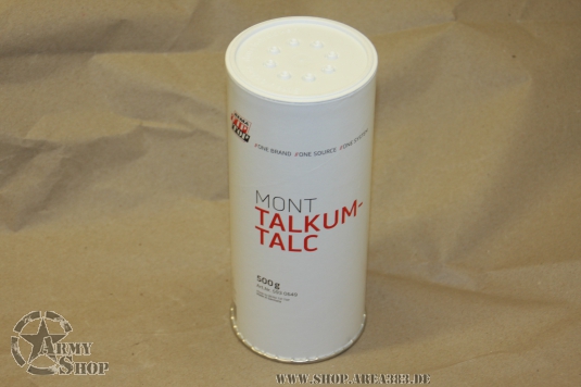 1 Dose Talkum 500g Streudose Talc Talcum