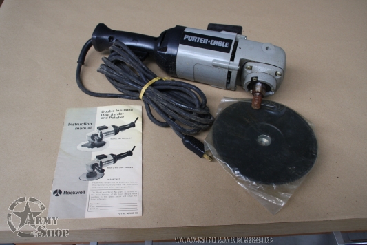 Vintage Rockwell Disc Sander Polisher  110 V