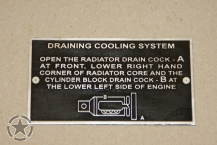 PLAQUE IDENTIFICATION DRAINING COOLING