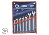 Trousse de clés mixtes en pouces - 7 pièces  (KING TONY TOOLS)