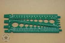 Metric Measuring Kit with Thread Gauges