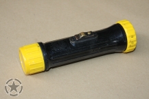 Flashlight Fulton Mfg. Safty Yellow. 2 cell