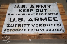 Banner US Army 64 cm x 78 cm