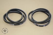 Belts  V Alternator Set, 2 Belt HMMWV 60AMP / 100AMP